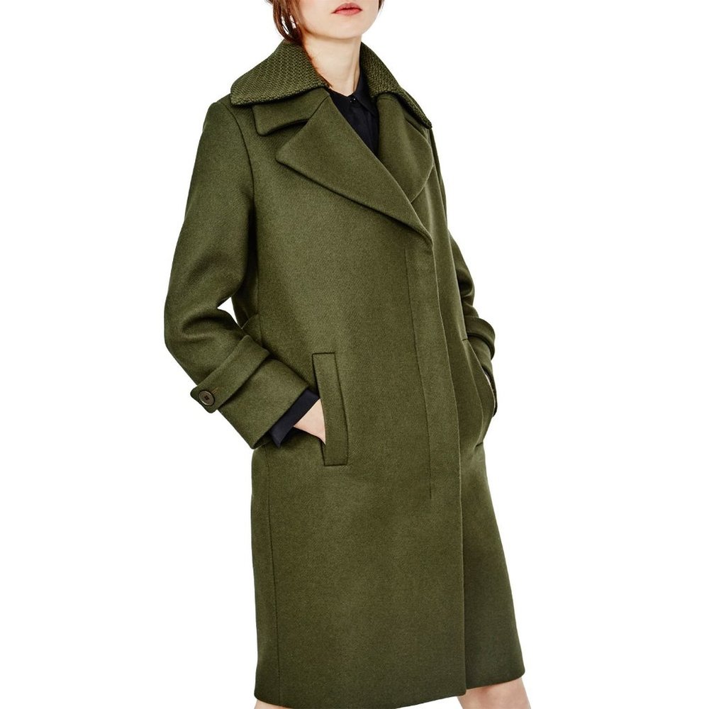 Maje Germinal Green Coat